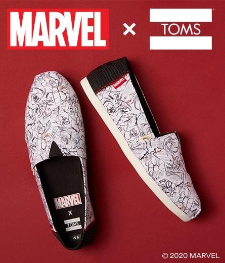 Shop Marvel X TOMS